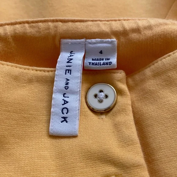 Janie and Jack Button Ponte Dress - Picture 7 of 7